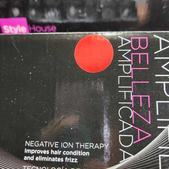 NIB Style House Pro Negative Ion Hair Styling Flat Iron red 1.25\